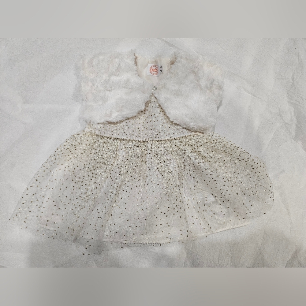 Wonder Nation Holiday Dress SZ 3-6mths